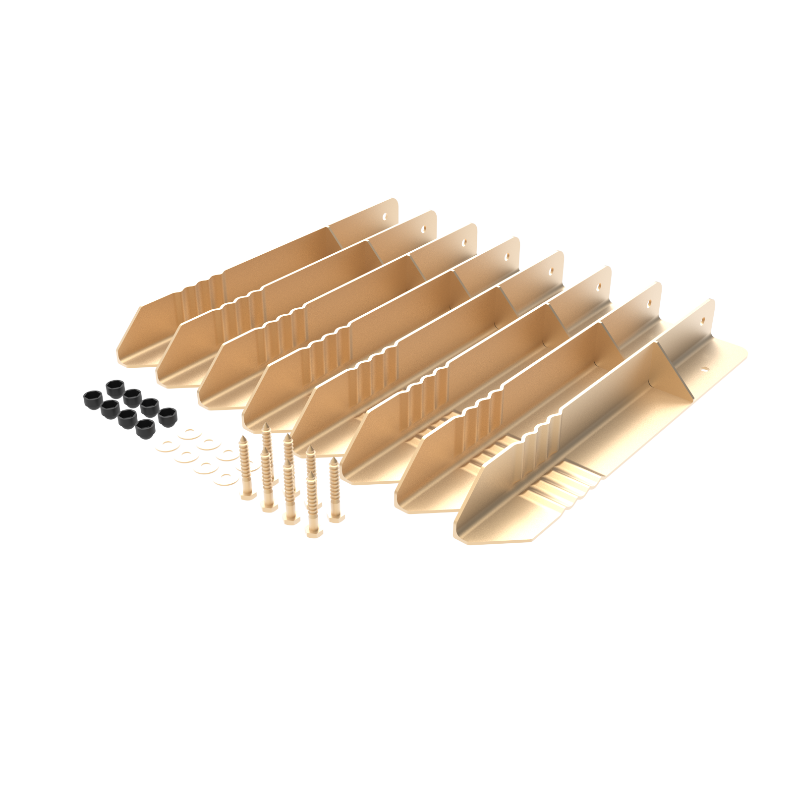 REBO speeltoren zware anker set van 8 OutdoorToys