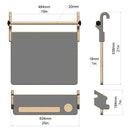 REBO Montessori Schilderijplank Großglockner